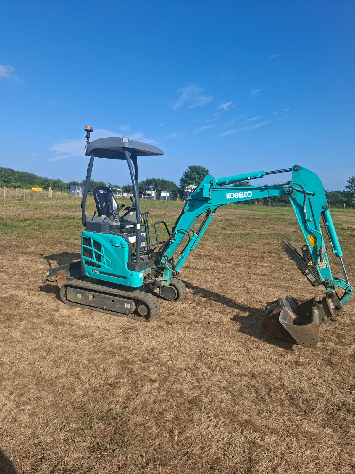 Mini digger hire Helston Cornwall