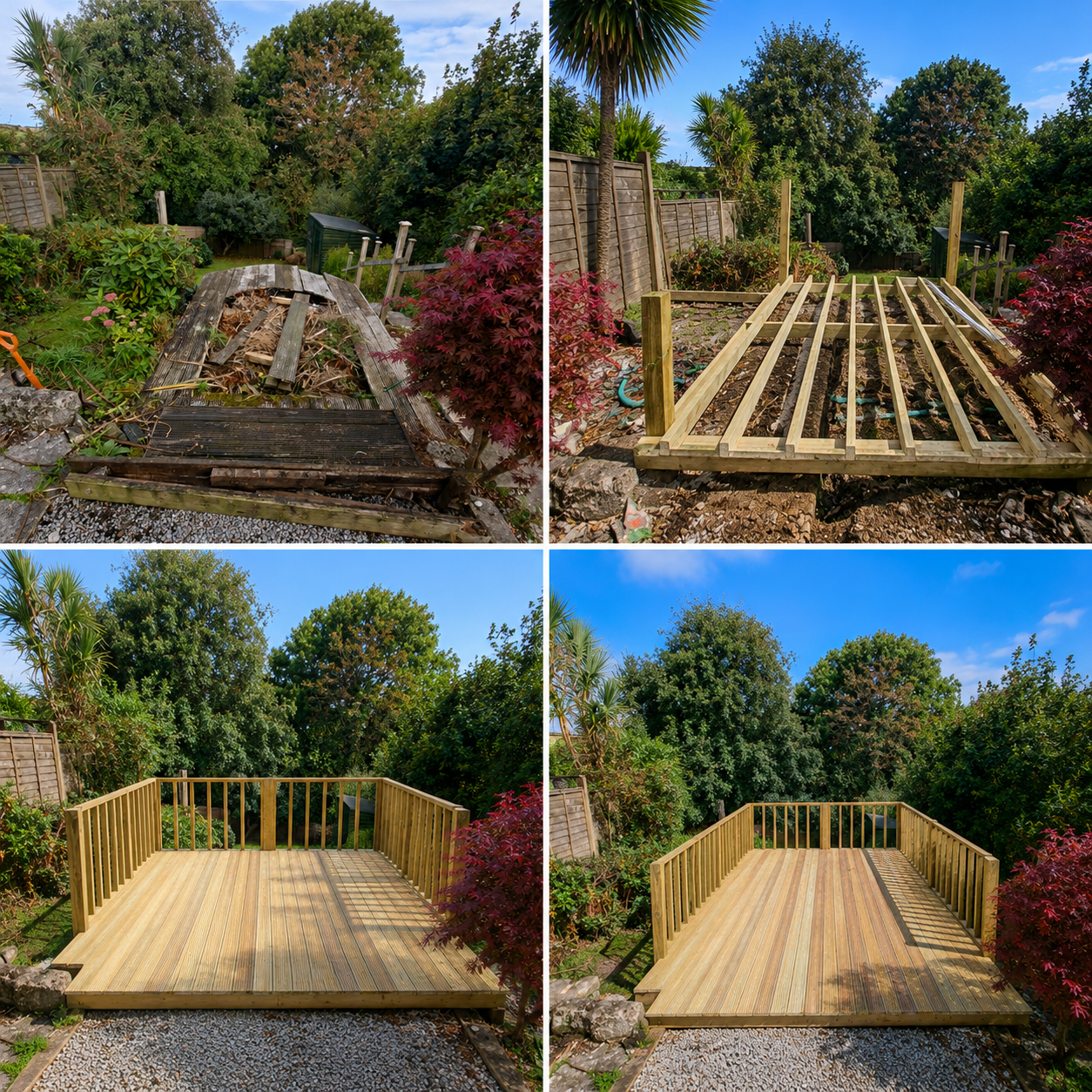 Decking transformation project